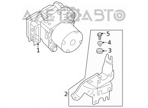 ABS ABS Nissan Rogue 21-23