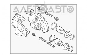 Suportul frontal stânga pentru Lexus IS200 IS300 99-05