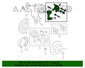 Suport spate stânga Toyota Avalon 05-12