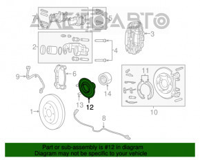 Rulment roata spate stanga Dodge Durango 11-