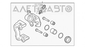 Suport spate dreapta pentru Lexus ES300h ES350 13-18