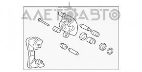 Suport spate stânga Toyota Highlander 01-07