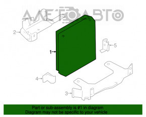 BRAKE POWER SUPPLY Nissan Leaf 11-12