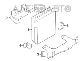 BRAKE POWER SUPPLY Nissan Leaf 11-12