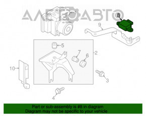 ABS Gravity Sensor Nissan Leaf 11-17