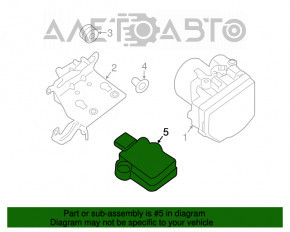 SENZOR ASAMBLARE-GRAVITATE Infiniti JX35 QX60 13-