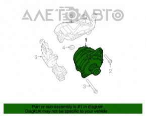 Генератор Jeep Compass 11-16 2.0 2.4