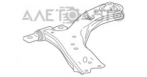 Maneta dreapta fata jos Toyota Camry v70 18 - nou original OEM