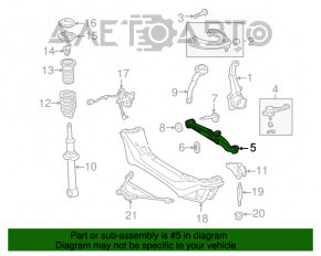 Maneta inferioară din față dreapta Lexus IS200 IS300 99-05