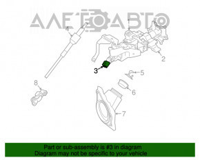 Bară de direcție superioară pentru Infiniti Q50 14- cu control adaptiv.