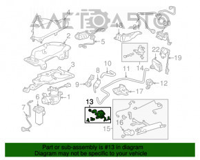 Supapa suspensiei pneumatice frontale Lexus RX300 RX330 RX350 04-09