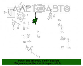 Supapa sistemului de nivelare a suspensiei Lexus LS460 LS600h 07-12