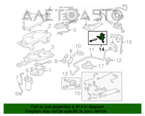 Supapa suspensiei pneumatice spate pentru Lexus RX300 RX330 RX350 04-09