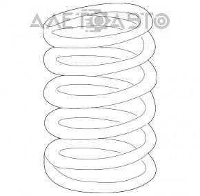 Arcul elicoidal spate stânga Toyota Highlander 20- 2.4t, 3.5