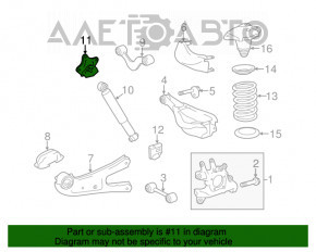 Suport amortizor spate dreapta Lexus RX350 RX450h 16-22