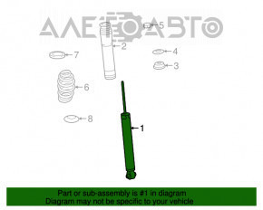 Amortizor spate dreapta Lexus Hs250h 10-12