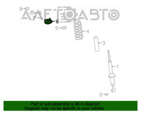 Suport amortizor față stânga Lexus GX470 03-09