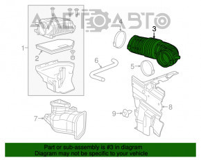 Conducta de aer de la filtru pentru Dodge Challenger 11- 5.7