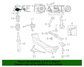 Suport amortizor față dreapta pentru Lexus IS200 IS300 99-05