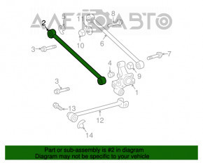 Maneta transversală spate dreapta Lexus RX300 RX330 RX350 RX400h 04-09 4WD