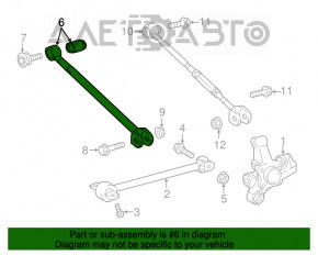 Maneta transversală spate dreapta Toyota Camry v50 12-14 SUA nouă OEM originală