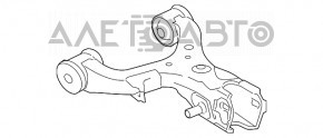 Maneta inferioara spate dreapta Toyota Sequoia 08-16 noua originala OEM