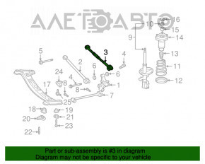 Bara de reglare spate dreapta Toyota Solara 2.4 04-08 nouă OEM originală