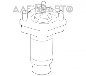 Опора аморт задняя правая Lexus RX300 RX330 RX350 RX400h 04-09