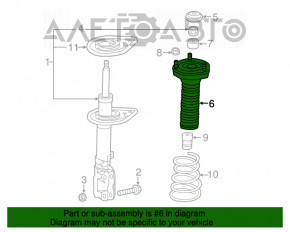 Suport amortizor spate dreapta Toyota Avalon 13-18, nou, original OEM.