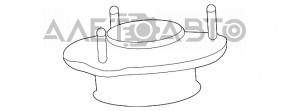 Suport amortizor spate stanga Lexus LS460 07-12 nou original OEM