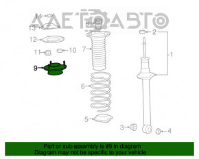 Suport amortizor spate stânga Lexus LS460 07-12