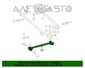 Maneta longitudinală spate stânga Lexus RX400h 06-09 4WD