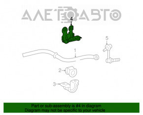 Кронштейн стабилизатора передний правый Lexus GS300 GS350 GS430 GS450h 06-07 rwd