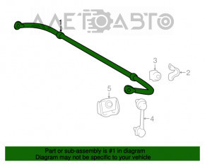 Stabilizator spate pentru Lexus RX350 RX450h 20-