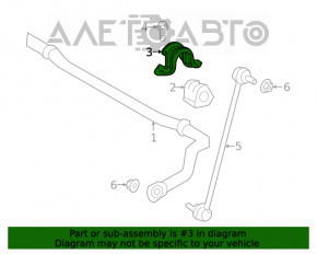 Suportul de fixare a stabilizatorului frontal dreapta pentru Lexus UX200 UX250h 19-