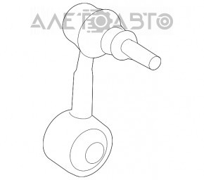 Bară stabilizatoare spate stânga Lexus ES300h ES350 19- FWD
