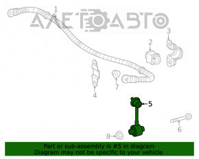 Bara de stabilizare spate dreapta Toyota Highlander 20- FWD