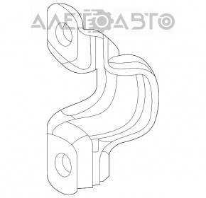 Suportul de fixare a stabilizatorului spate stânga Toyota Highlander 20- sus