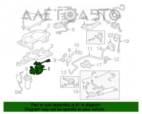 Компрессор пневмоподвески Lexus RX300 RX330 RX350 04-09