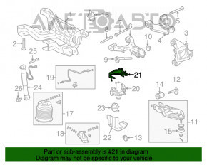 Suport compresor suspensie pneumatică Toyota Sequoia 08-16