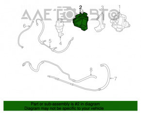 Suport de direcție asistată hidraulic pentru Jeep Compass 11-16 2.4