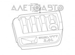 Capacul motorului Jeep Compass 11-16 2.0