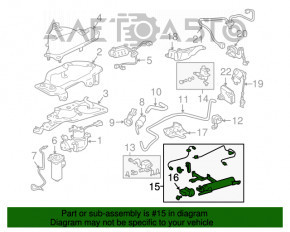 Ресивер пневмоподвески Lexus RX300 RX330 RX350 04-09