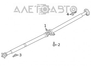 Arborele cardanic pentru Hyundai Santa FE 19-