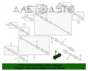 Protecția de transmisie pentru Kia Soul 14-19 1.6