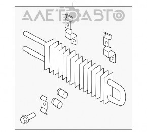 Radiator servodirectie Infiniti G25 G35 G37 4d 06-14 nou OEM original