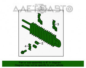 Radiator de răcire a direcției asistate Infiniti G25 G35 G37 4d 06-14