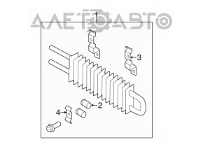 Radiator servodirectie Infiniti G25 G35 G37 4d 06-14 nou OEM original