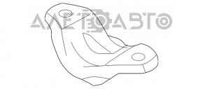 Suport stabilizator fata dreapta Audi A6 C7 12-18 nou original OEM