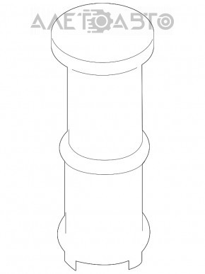 Filtrul rezervorului de expansiune a lichidului de racire VW Passat b8 16-19 SUA, nou, original OEM